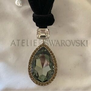 Atelier Swarovski Heart of Ocean Pendant Necklace
